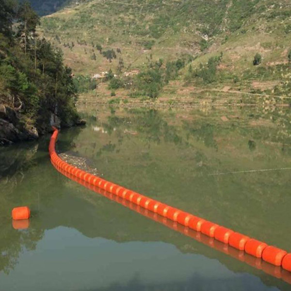 攔污浮筒怎么固定